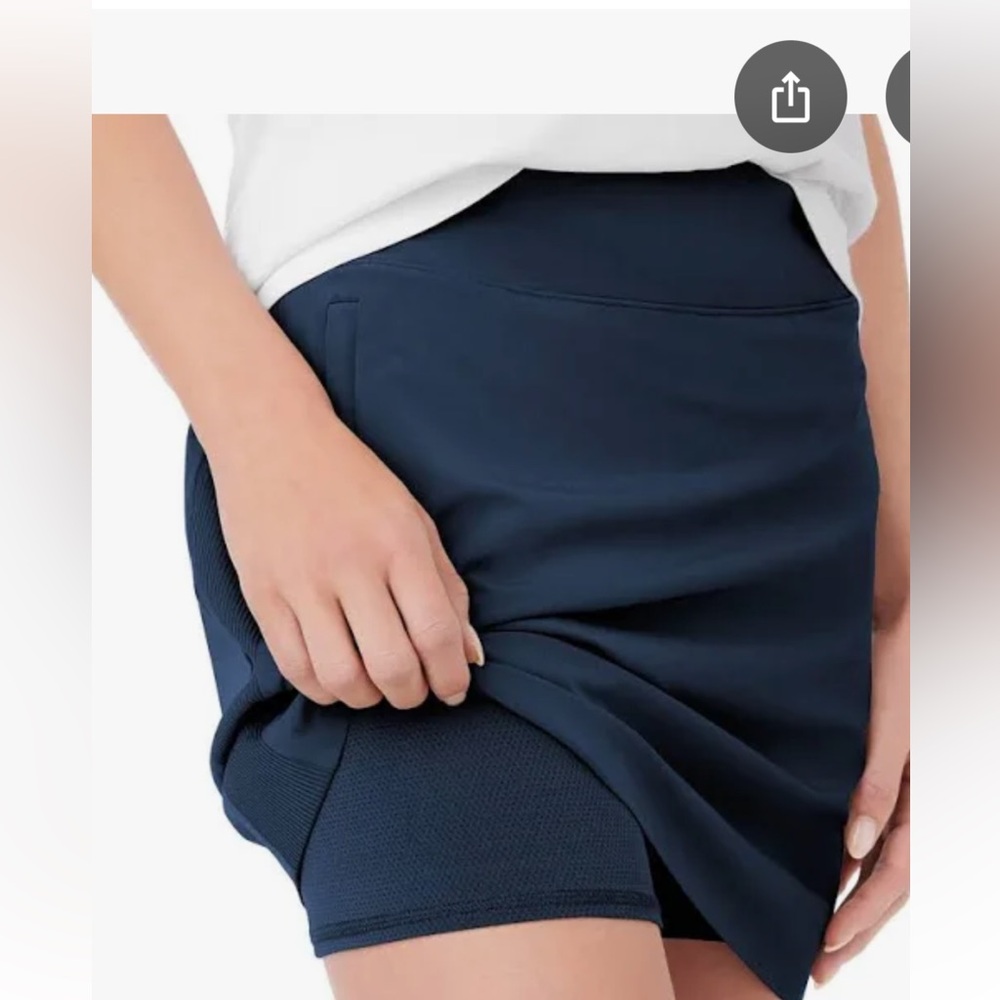 Women’s Navy Active Skort